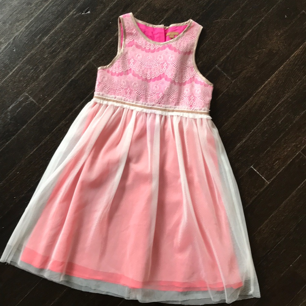 Beautiful lace&toile dress from Barney’s NYC